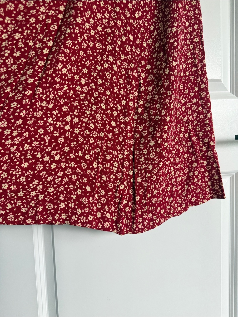 Reformation Red Floral Maxi Skirt - Picture 6 of 6